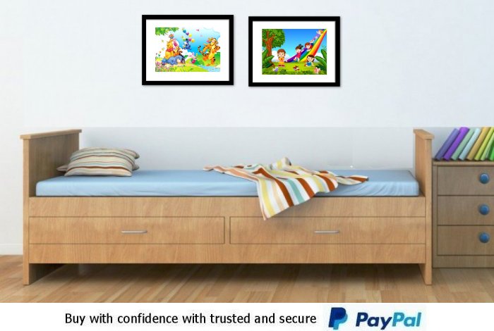 Framed Childrens Cartoons Prints